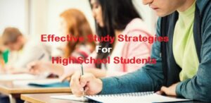 Study-Strategies-For-High-School-Students